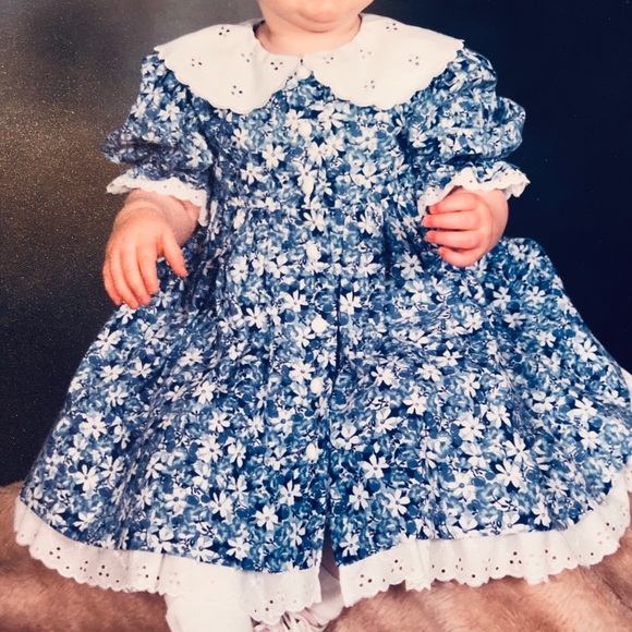 Sarah Louise Other - 💕HOST PICK💕Blue Floral Dress by Sarah Louise